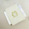 Cartões de votos de casamento em veludo com logo em relevo dourado personalizado, convites, cartões de casamento, lembrancinhas de casamento, nicho e de alta qualidade