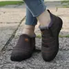 Nuevas Botas de Algodón de Gran Tamaño Transfronterizas con Terciopelo y Acolchadas Botas de Nieve del Viejo Pekín Zapatos Casuales Cálidos Zapatos de Comercio Exterior Transfronterizos