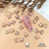 Pedras de Strass para Unhas Corte Ninho de Pássaro Borboleta, Pedras de Strass Borboleta, Decorações para Nail Art, Pedras de Strass K9 com Fundo Pontudo, Decorações de Pedras de Strass para Nail Art, Pedras de Strass Decorativas Coloridas