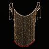 Cortina para la Cara Velos Antiguos para Cubrir el Rostro Orejas Colgantes con Borlas Tocados para Vestido Antiguo Hanfu Conjunto Completo de Joyería Accesorios Súper de Hada