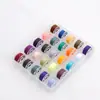 Costura doméstica multifuncional bobina con hilo inferior bobina de máquina de coser (con hilo de 25 colores con Bobina) bobina encajada