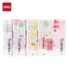 Cuaderno Deli Hb5403 Ligero con Anillas Desmontables de 3 Agujeros, Fácil de Pasar las Páginas Sin Irritar la Mano, Serie de Colores, Cuaderno de Espiral Desmontable