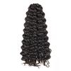 Peluca Cabello Largo Rizado Europeo y Americano Nuevo Producto Ola Grande Ola del Océano Marina Curva Crochet Extensiones de Cabello Peluca Trenzas
