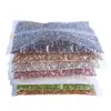 Agite o som Rede Social nova metálico irregular fragmentos de vidro nail art patch espelhado DIY preenchimento decoração atacado