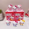 Nueva Serie de Gato Kt Caja Sorpresa Figuras Mini Lindas de Alta Calidad Adornos de Escritorio Modelo Regalos