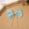 Hilo de luces de hadas pequeño borde quemado borla lazo DIY aretes Joker hechos a mano accesorios para el cabello accesorios para la ropa venta al por mayor