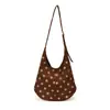 Bolso de Hombro Retro de Lunares para Mujer, Nuevo Estilo de Otoño, Bolso Tote Versátil de Uso Diario de Alta Gama para el Antebrazo