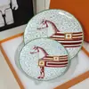 Série Oge Aijia Prato de Jantar Ocidental Prato Duplo Louça Doméstica Prato de Porcelana Óssea 8 polegadas 10 polegadas Pratos Caixa de Presente