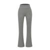 Conjunto de Sudadera con Capucha y Chaqueta de Manga Larga Ajustado Corto para Chica Caliente con Pantalones Casuales de Cintura Alta que Cubren la Cadera y Ligeramente Acampanados para Mujer