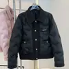 Chamarra de Algodón Rellena Estilo Chanel para Mujer, Estilo Corto, Nuevo Modelo 2025, Corte Holgado, Cuello Alto, Costuras Selladas, Engrosada para Calidez, Abrigo de Invierno