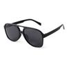 Gafas de sol tipo aviador con doble puente personalizado de montura grande para hombre, Gafas de sol para deportes al aire libre con protección UV para mujer