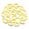 Plástico Acrílico Colorido Cor Sólida Fosco Corrente Corrente DIY Anel Aberto Bolsas de Joias Pequenos Acessórios Atacado