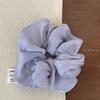 Scrunchie de Moda con Textura Perlada Plisada, Temperamento Coreano Suave, Moda, Moño para el Cabello, Liga para el Cabello para Mujer