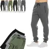 Pantalones largos casuales versátiles con bolsillo con cremallera, de moda, deportivos, transfronterizos de eBay para hombre, adecuados para actividades al aire libre, fitness y un corte ajustado