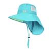 Sombrero de sol para niños con bordado de logotipo personalizable, visera UV, sombrero de pescador, sombrero de playa para bebé