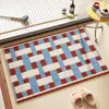 Alfombrilla de baño 2026 modelo nuevo, imitación cachemira, absorbente de agua, antideslizante, engrosada, resistente a la suciedad, para uso doméstico en la entrada del inodoro