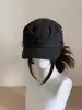 2026 Nuevo Sombrero de Equitación Estilo Ropa de Trabajo Transpirable Fina de Secado Rápido Color Sólido Simple Casual Versátil Sombrero de Pato Adelgazante