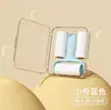 Mini Rodillo Quita Pelusas con Papel de Repuesto Desprendible, Cepillo Rodillo Pequeño Portátil con Alta Adherencia para Pelo y Pelo de Gato
