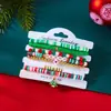 Pulsera Versátil Navideña Transfronteriza Europea y Americana Árbol de Navidad Corazón Arcilla Suave Pulsera de Cuentas Coloridas Juego de Apilamiento Multicapa