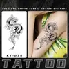 Adesivos de Tatuagem Herbal Série Shenlong Dominador Personalizado Cobrindo Cicatrizes de Longa Duração à Prova d'Água Legal Adesivos de Tatuagem Personalizados para Homens e Mulheres