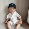 Nuevo Pelele para Bebé para Primavera, Otoño y Verano, Delgado de Manga Corta de Algodón Puro, Conjunto Infantil de Dibujos Animados, Lindo Mono Corto para Exteriores