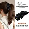 Pinza para el pelo de plátano con lunares estilo coreano para mujer, versátil y simple, nuevo modelo 2026, moderno y elegante, pinza para el pelo de alto valor estético