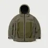 Chamarra con capucha de polar, cálida, moderna, ropa personalizada de alta gama, cálida, moderna, ropa personalizada de alta gama