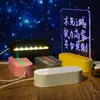 Fabricante de Accesorios para Bases de Iluminación de Madera Colorida Panel de Lámpara Personalizado Portalámparas Luz Nocturna LED Soporte de Lámpara de Base de Madera Adornos