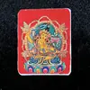 Areia Mineral de Cinábrio Tela de Thangka Zakhilaam Passado e Presente Oito Guardiões Pintura Thangka Núcleo Tela Especial Atacado