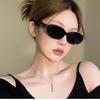 Gafas de Sol Retro Europeas y Americanas Estilo Celebridad de Internet de Alta Gama con Protección Solar para Mujer Verano 2024 Estilo Coreano Estilo Hong Kong Gafas de Sol Ojo de Gato