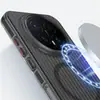 Borde Antideslizante Corrugado Adecuado para Funda de Teléfono Móvil Honor Maigc8 Niebla Helada Mate Magnético Nova14 Cubierta Protectora Corrugada