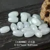 Jade Natural Contas de Arroz de Jade Contas Soltas Pulseira DIY Feita à Mão Pulseira Acessórios com Contas Contas Ovais Pequenos Acessórios
