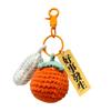 Llavero con colgante de peluche tejido a mano creativo con forma de cosas buenas, bonito bolso para niñas, pequeño colgante al por mayor