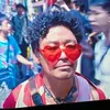 Gafas de Sol con Forma de Corazón Ins Gelatina Promoción Nuevo Estilo Gafas de Sol Sin Montura de Color Corazón