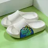 Envío Transfronterizo Duradero Interior Antideslizante Suela Suave Bebé Hogar Dibujos Animados Pantuflas Sandalias para Niños