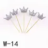 Inserts Decorativos Brillantes para Pastel Estrella de Cinco Puntas Corona Corazón Bandera Inserts Decoración para Hornear Postre Boda