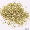 30 Colores Piedra Mineral Imitación Grava de Vidrio Asimétrica Pluma Decorativa Creativa DIY para Uñas Portaplumas Marco de Fotos Material de Relleno para Pintura