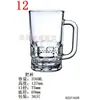 Copo com alça transparente resistente ao calor Copo de vidro com alça Copo de água Copo de bolha Copo de cerveja Copo de cerveja de chope de grande capacidade Copo para bebidas