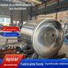 Tanque de Armazenamento de Aço Inoxidável Polido de Camada Dupla Oval Superior e Inferior Tanque de Armazenamento Tanque de Armazenamento de Líquido Fabricante Personalizado
