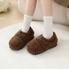 Botas de nieve finas y zapatos de algodón