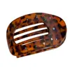 Pinza de Acetato Colorida con Diamantes Estilo Coreano para Mujer, Pinza Lateral Versátil con Aspecto de Alta Gama, Pinza de Pato Grande para el Cabello