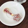 Cross-Border moda diamante garra corrente chaveiro personalizado saco pingente casal requintado decoração de carro criativo pequeno presente pingente