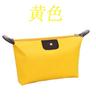 Bolsa de Cosméticos Forma de Dumpling Color Sólido Primavera 2026 Impermeable Ultra Ligera Transpirable Poliéster Gran Capacidad Almacenamiento Bolsa de Tocador