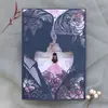 Cartão de Cumprimentos Dia dos Namorados Menino e Menina Renda Convite de Casamento Corte a Laser Convite de Casamento Europeu Convite Rosa de Casamento