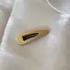 Grampo de Cabelo Amarelo com Bolinhas e Queijo Estilo Coreano BB Clipe Lateral para Mulheres Clipe Versátil para Cabelo Clipe Lateral para Franja Acessório de Cabelo