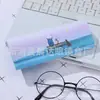 Estuche para gafas portátil magnético de cuero PU con pintura en aerosol, fresco, lindo, de dibujos animados, para estudiantes, hombres y mujeres, impresión de logotipo de fábrica gratis