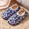 Pantuflas de Algodón para Niños y Adultos para Otoño e Invierno para Uso en Casa para Niños y Bebés con Terciopelo Espeso Cálido Antideslizante Suela Suave Zapatos de Algodón
