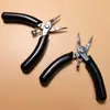 Pinzas Seiko Mini Herramienta Manual DIY No. 72 0.7mm Hilo de Jade Negro Cadena para Teléfono Móvil Aguja para Perlas Aguja para Perlas de Arroz