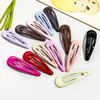 Presilha bb Colorida Nova Transfronteiriça Versátil Gota d'água Franja Básica Lateral Pedaço de Cabelo Acessórios de Cabelo