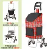 Carrito de Compras con 5 Ruedas para Subir Escaleras, Carrito Plegable de Mano, Carrito Portátil para Personas Mayores, Carrito de Compras, Carrito para Llevar Niños, Carrito Pequeño de Compras